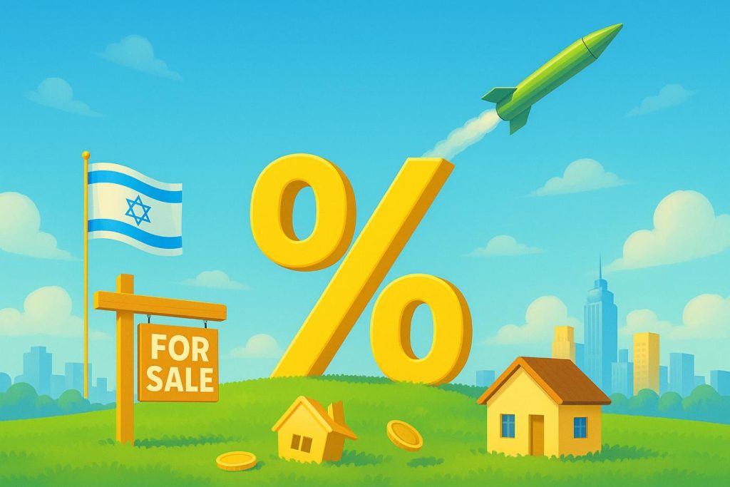 השפעת המלחמה על שוק הנדלן